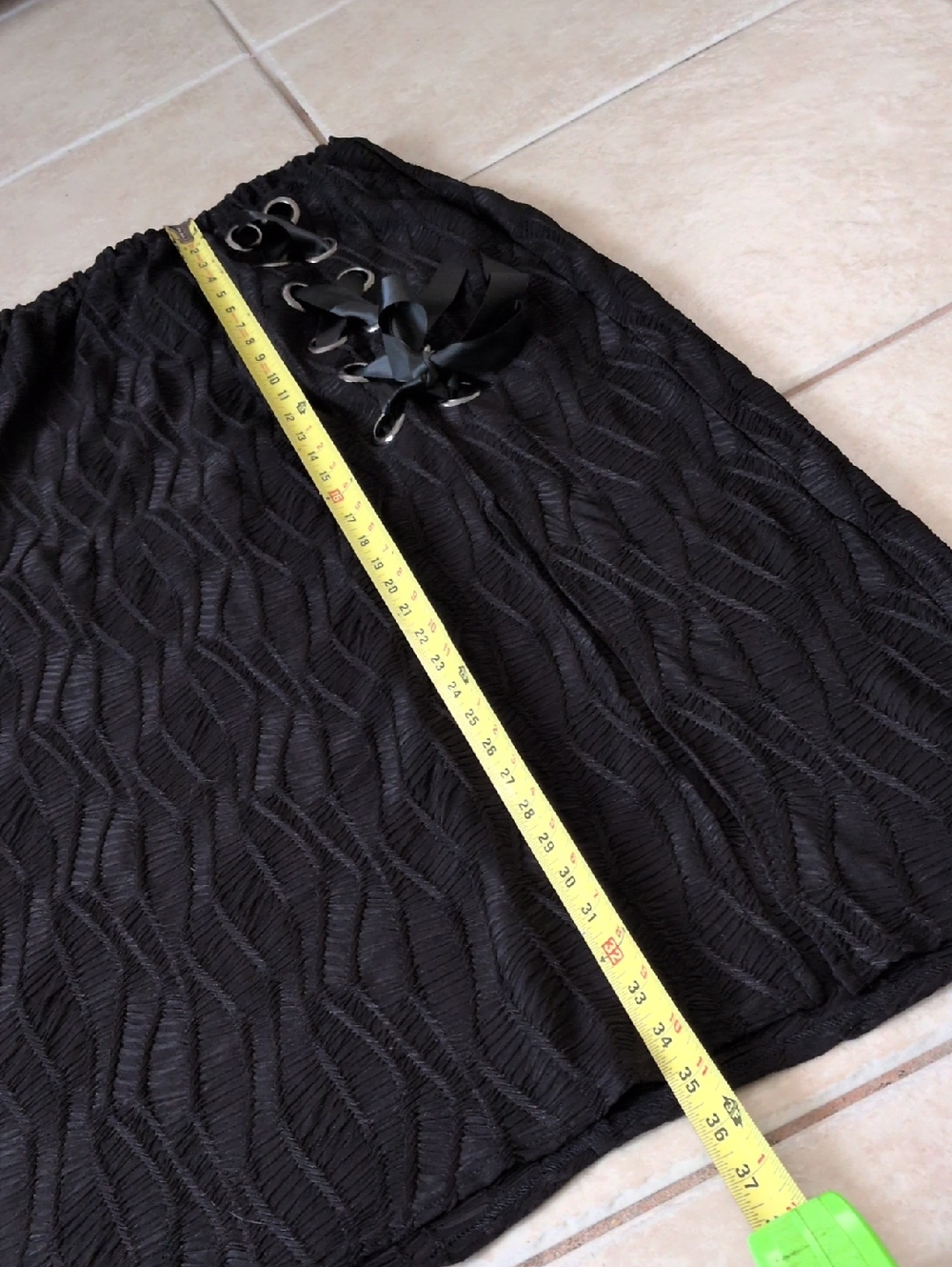 Nightfall By Torrid Lace-Up Maxi Skirt Size 00 NWT - Picture 2 of 4